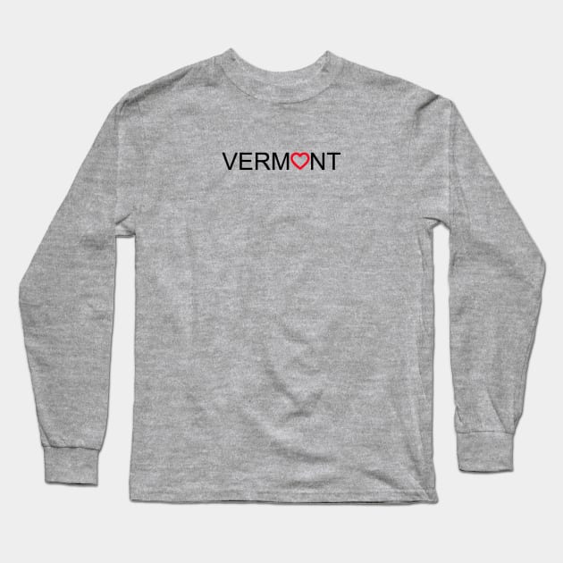 Vermont Big Love Long Sleeve T-Shirt by alittlebluesky